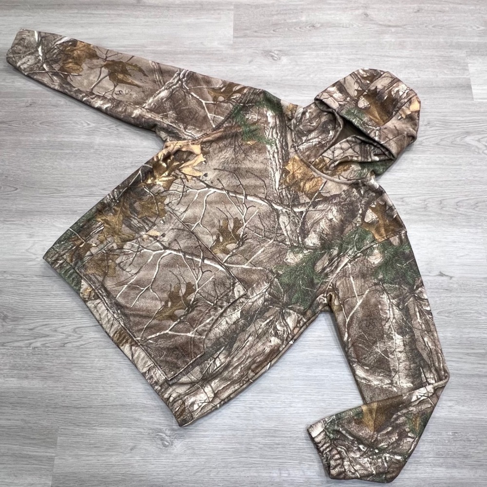 Hobbs‎ Creek Camo Hoodie Fleece Lined Hunting Outdoor Adventure Size S